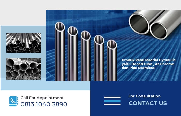 supplier material hidrolik tangerang, jual material hidrolik tangerang, jual tabung hidrolik tangerang, jual as chrome tangerang, jual hydraulic cylinder tangerang